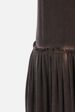 Women UMA WANG Duma sleeveless dress in rib jersey