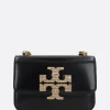 Women TORY BURCH Eleanor Pavé small brushed leather shoulder bag