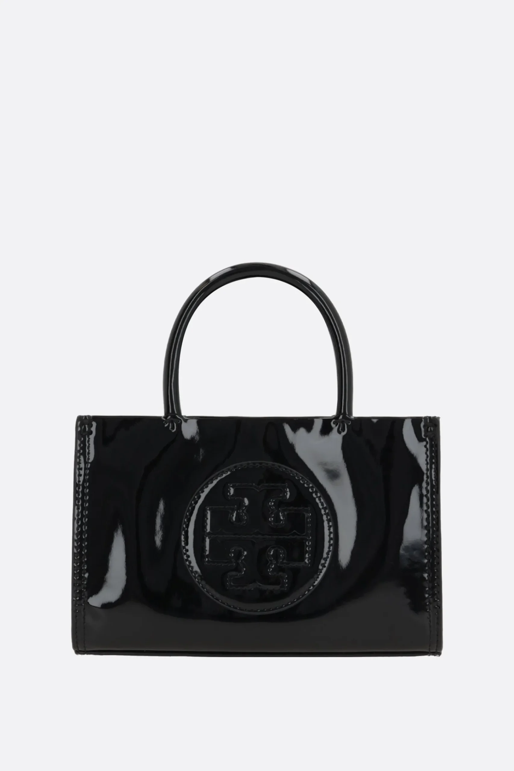Women TORY BURCH Ella Bio Patent mini tote bag