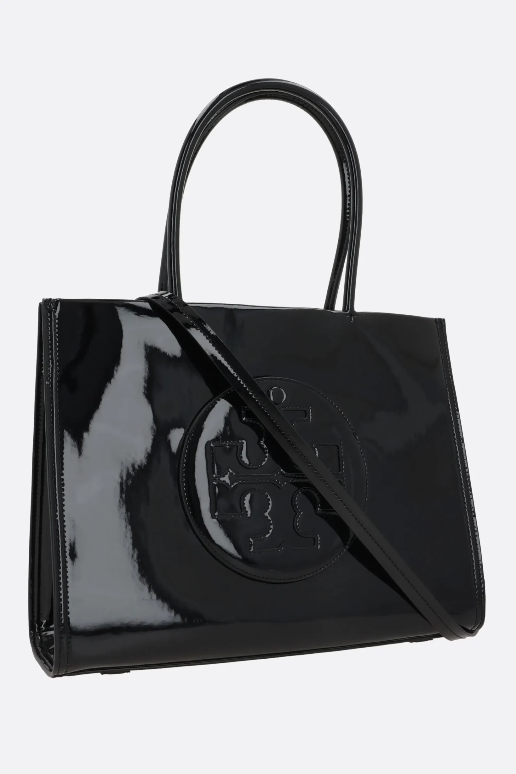 Women TORY BURCH Ella Bio Patent small tote bag