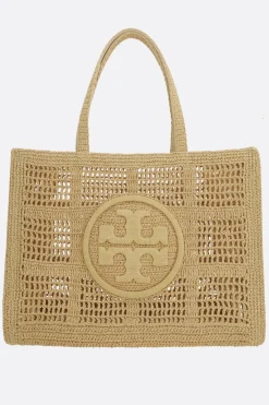 Women TORY BURCH Ella large tote bag in raffia