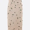 Women CHRISTOPHER ESBER Embla beaded canvas midi skirt