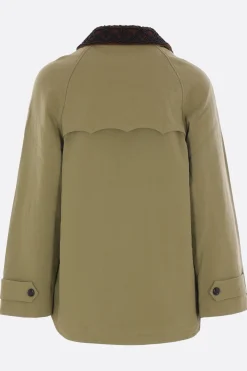 NAMACHEKO embroidered collar canvas jacket