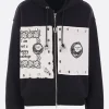 Women CHOPOVA LOWENA Emotional Napkin full-zip hoodie in jersey