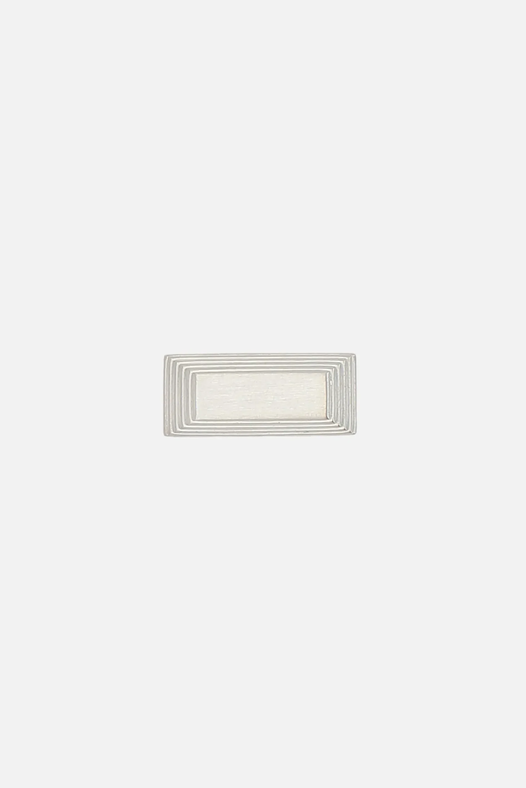 Women RICK OWENS Etched Beveled brass ring