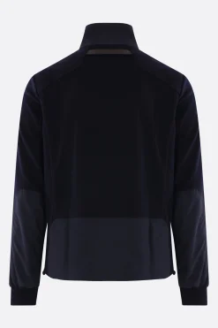 SEASE Explorer full-zip sweatshirt in technical wool