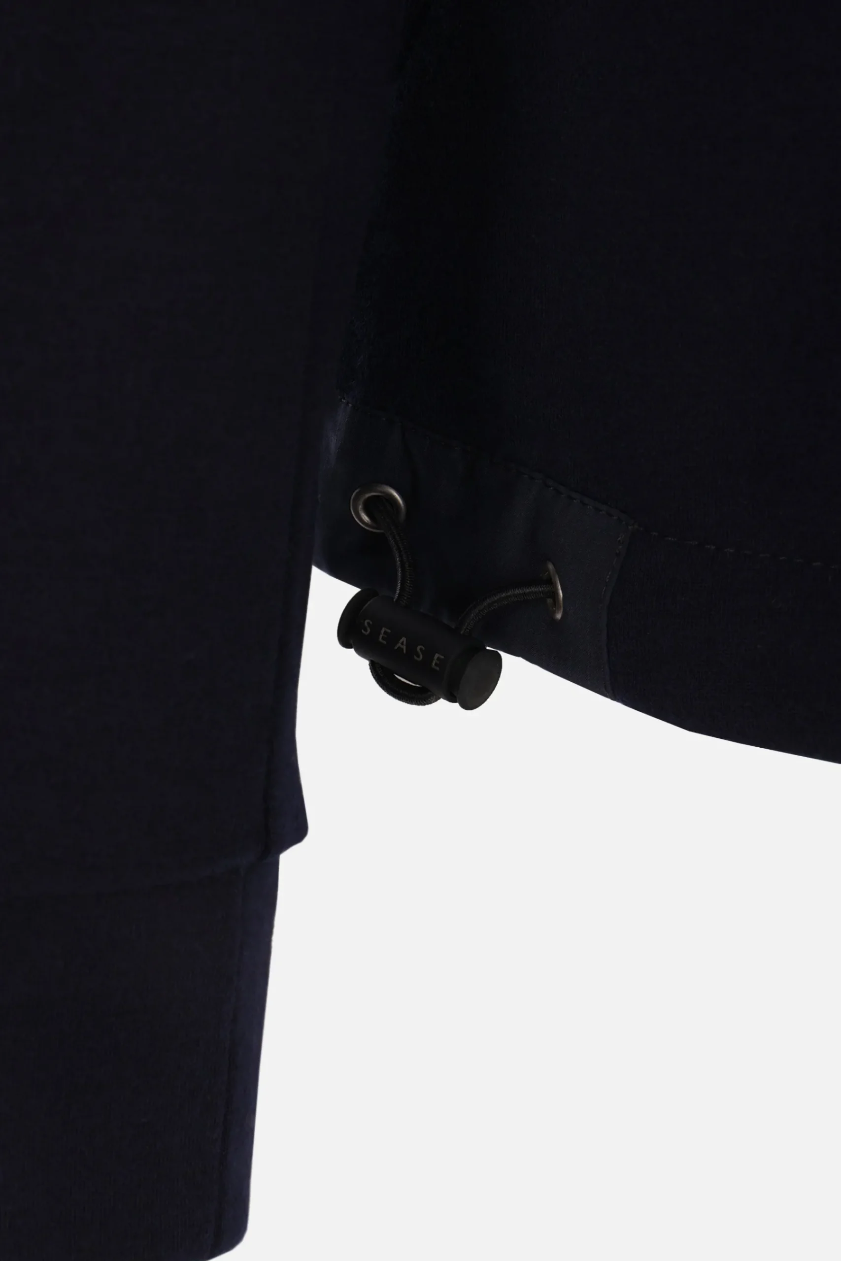 SEASE Explorer full-zip sweatshirt in technical wool