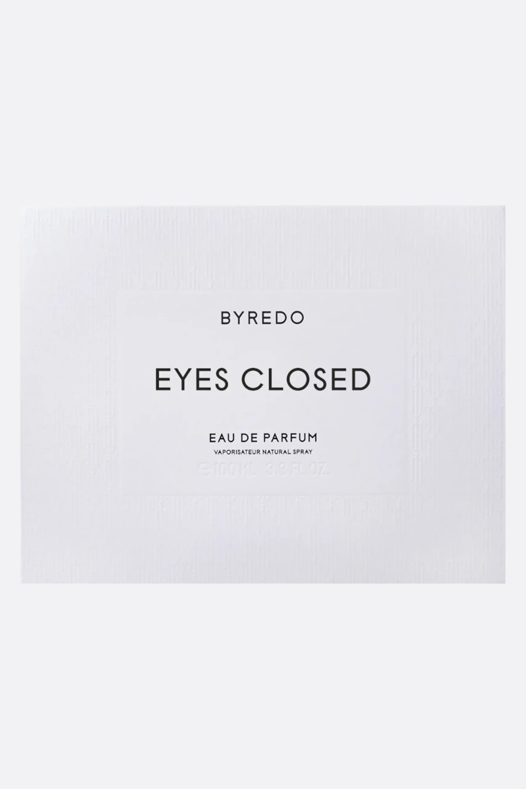 BYREDO Eyes Closed Eau de Parfum 100 ml