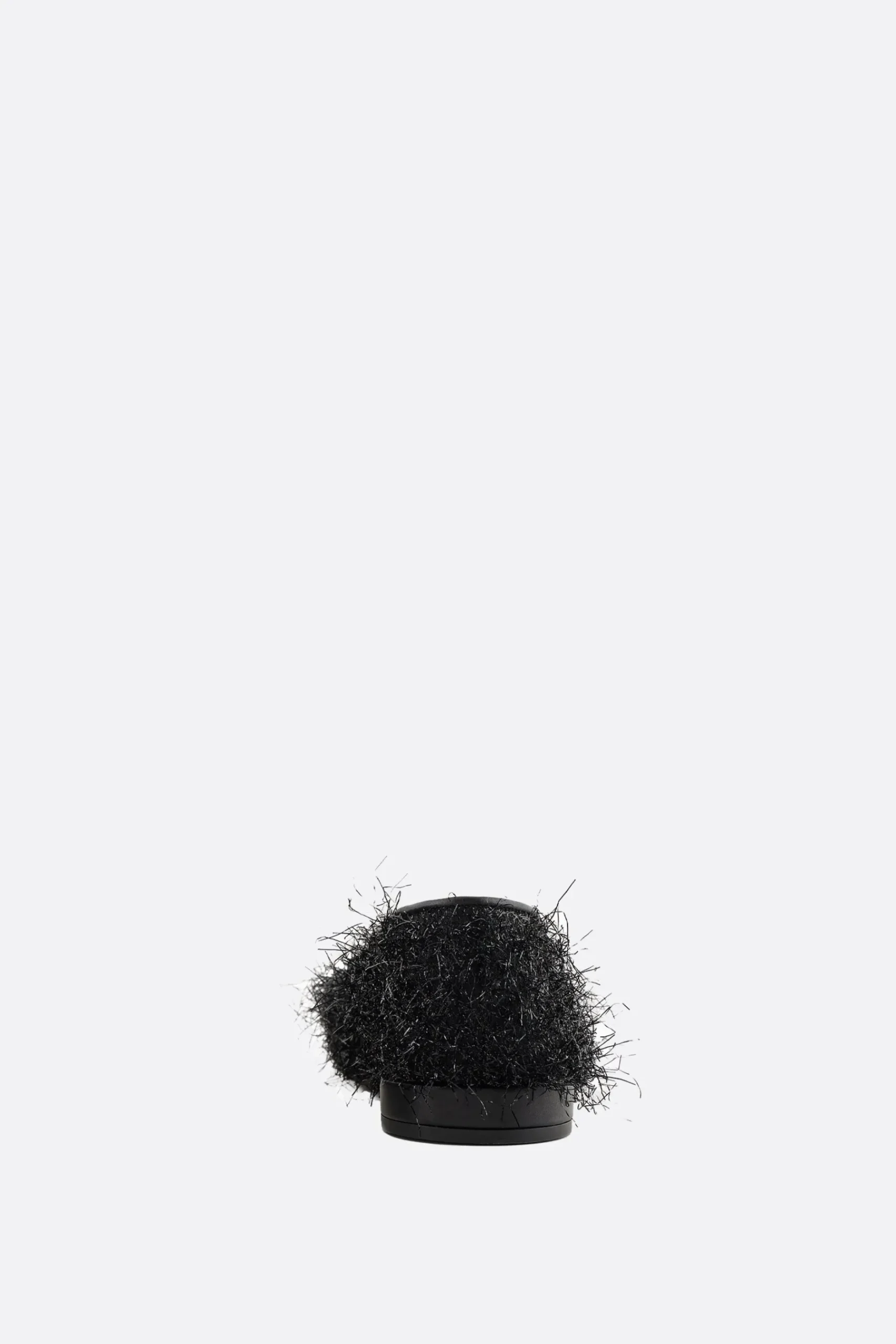 Women GIORGIO ARMANI - 10 CORSO COMO faux-fur fabric ballerinas