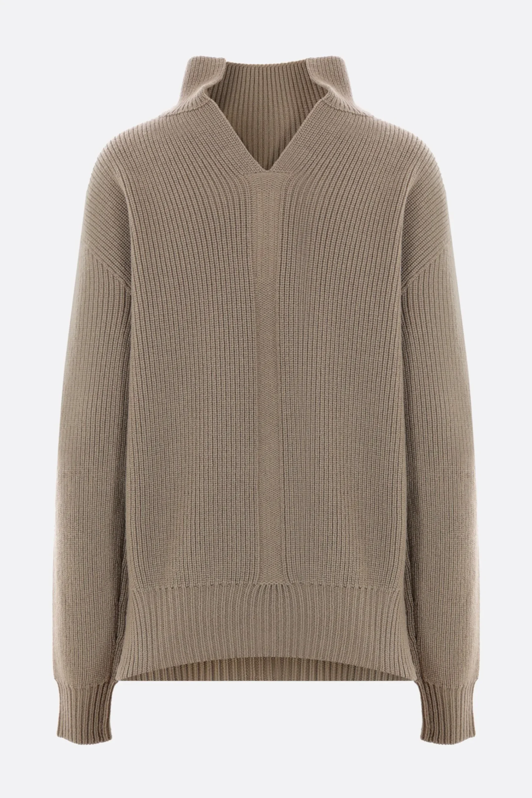 Women RICK OWENS Fisherman Tabard wool pullover