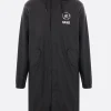 RAINS X 10 CORSO COMO Fishtail coated nylon parka jacket