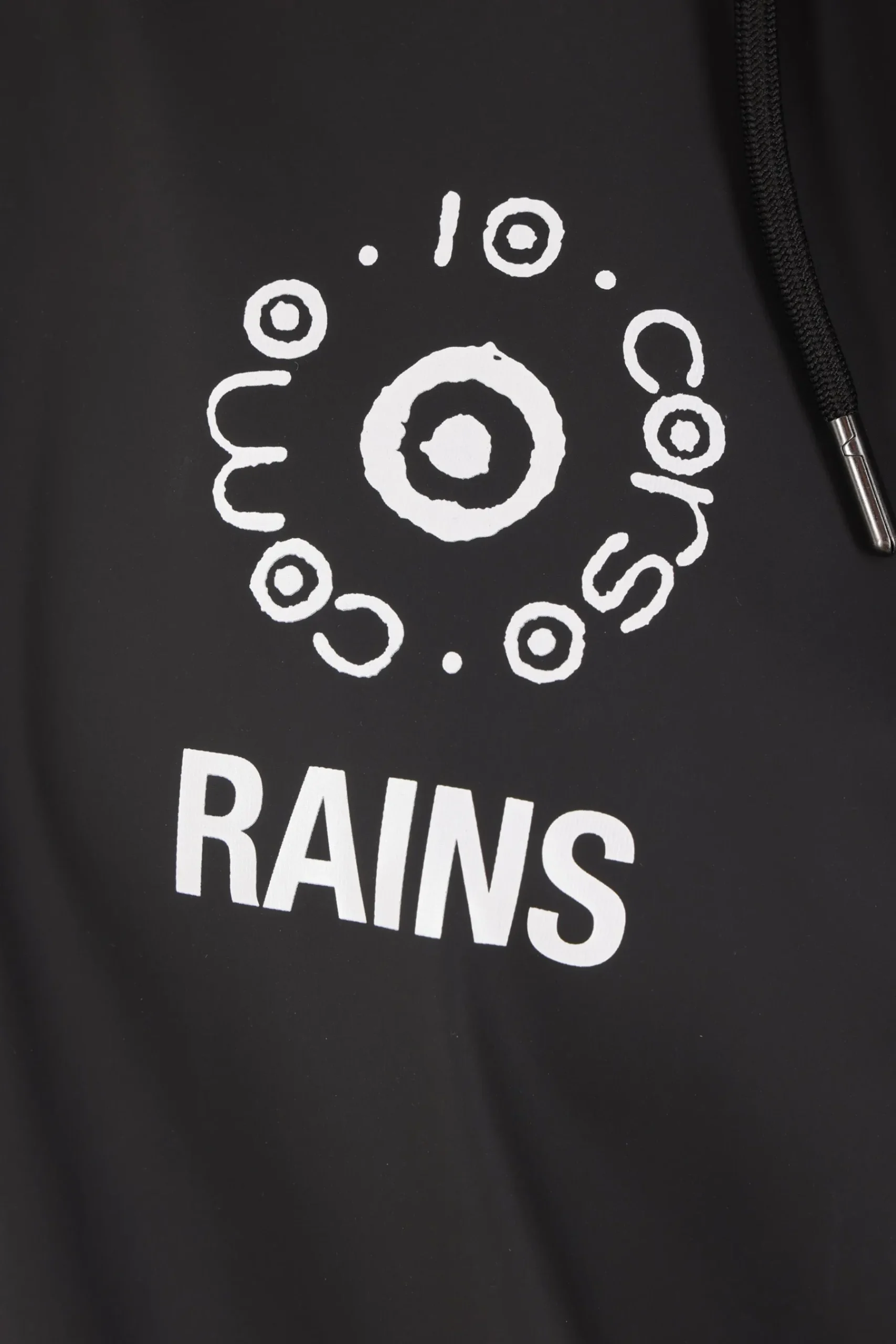 RAINS X 10 CORSO COMO Fishtail coated nylon parka jacket