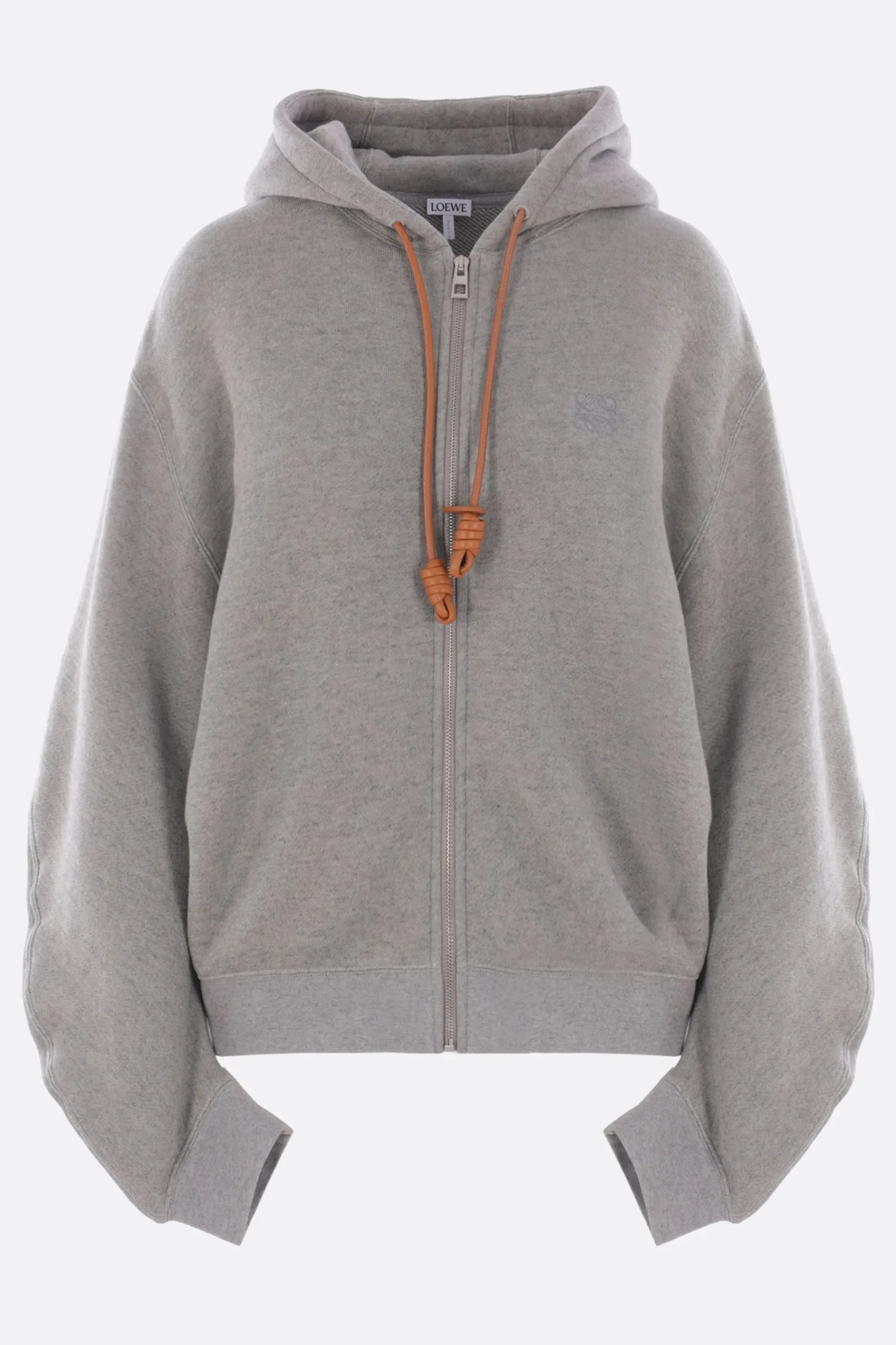 Women LOEWE Flamenco full-zip hoodie in jersey