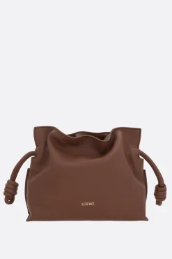 Women LOEWE Flamenco mini Hamster clutch in nappa