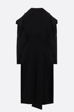 Women YOHJI YAMAMOTO flannel flared jacket