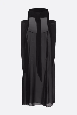 Women CHRISTOPHER ESBER floating silk strapless dress