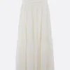 Women MM6 flounced skirt in cotton