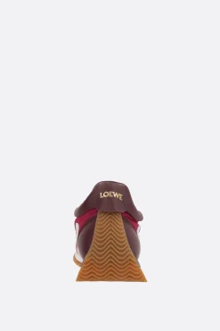 Women LOEWE Flow sneakers in suede and nylon