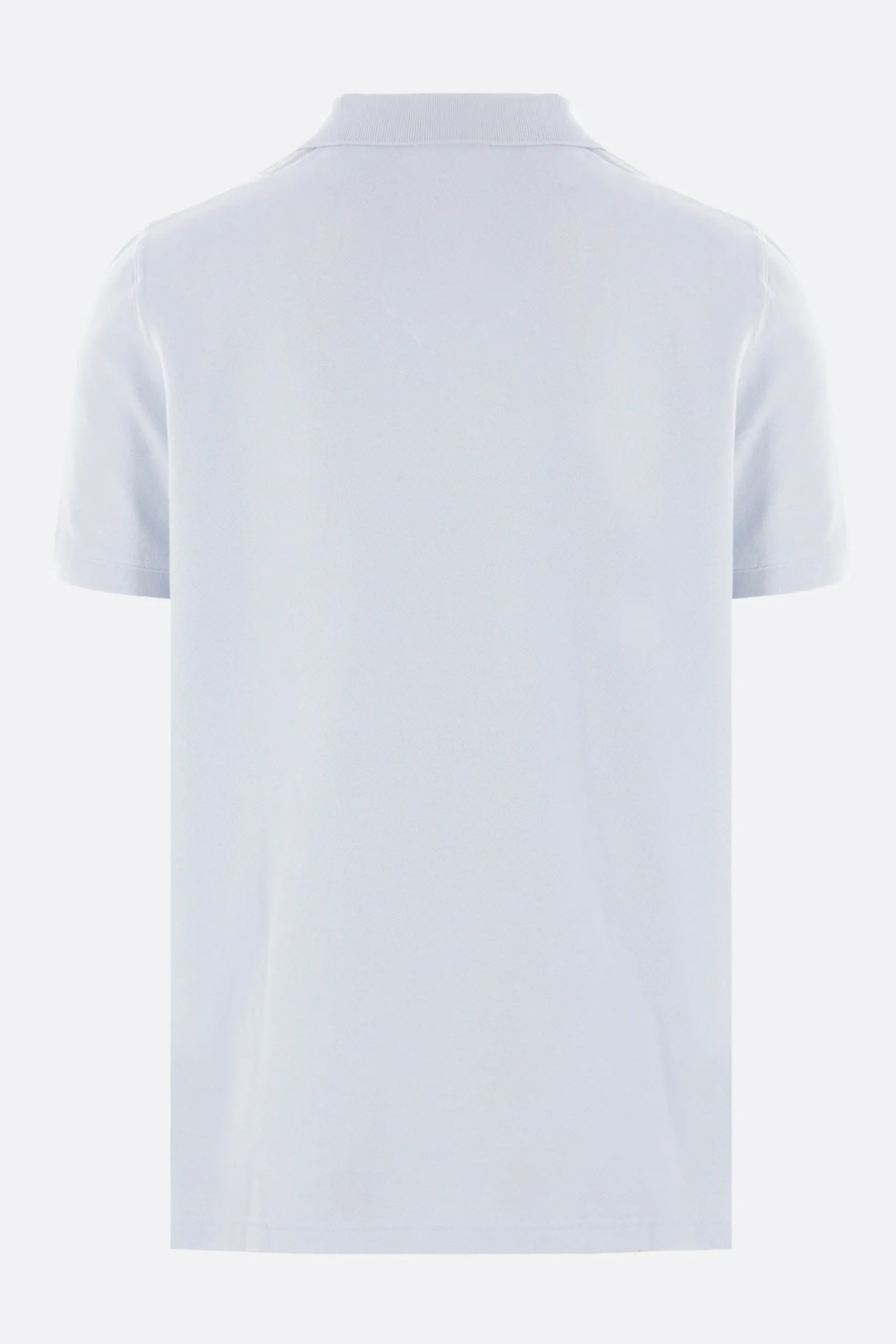 MAISON KITSUNÉ Fox Head patch piquet polo shirt