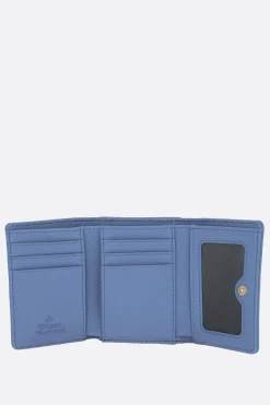Women VIVIENNE WESTWOOD Frame small wallet in saffiano faux leather