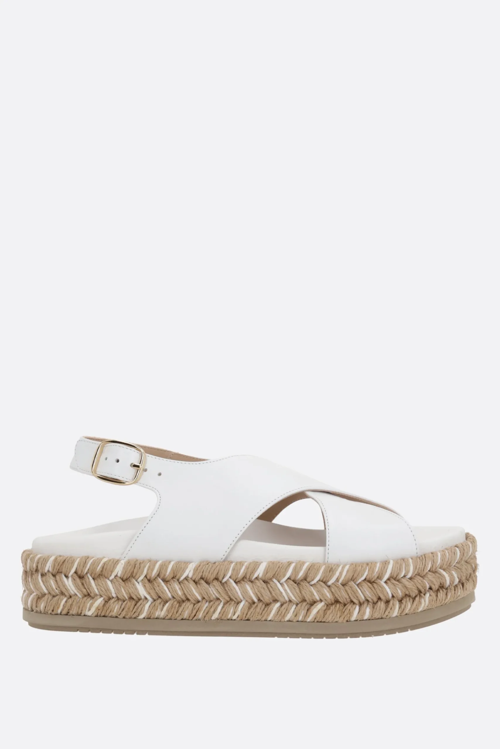 Women PALOMA BARCELO' Francia platform sandals in soft nappa