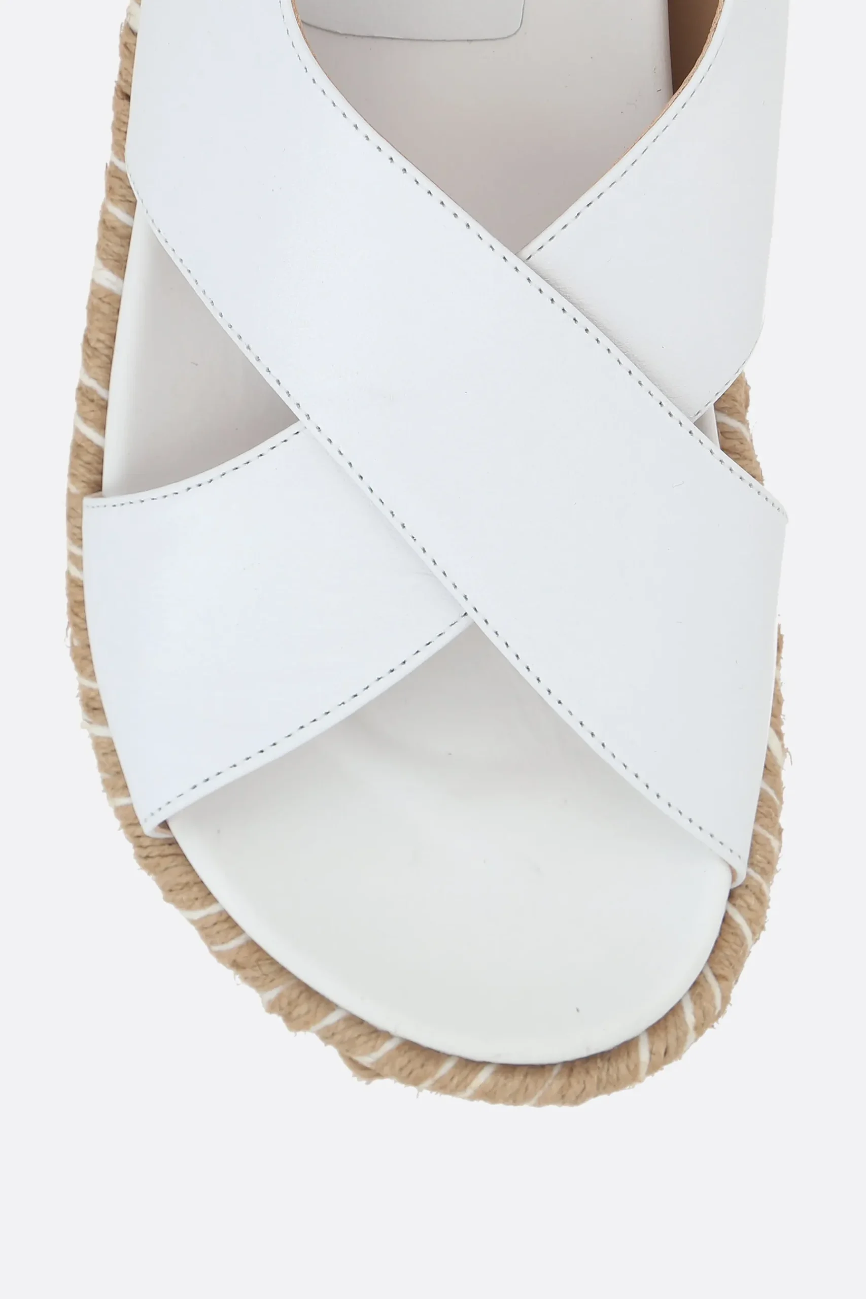 Women PALOMA BARCELO' Francia platform sandals in soft nappa