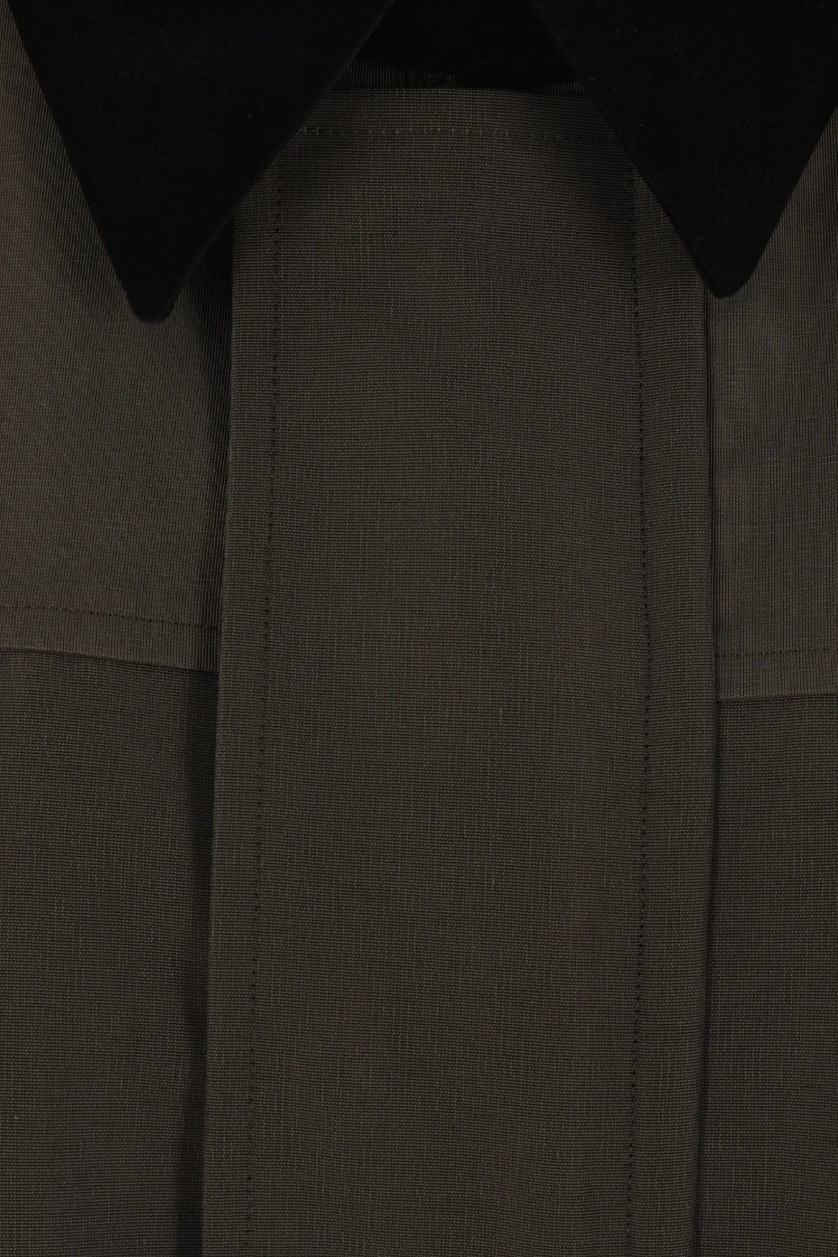 Women SACAI full-zip jacket in grosgrain and twill