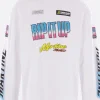 MARTINE ROSE Funnel Neck long-sleeve t-shirt in jersey