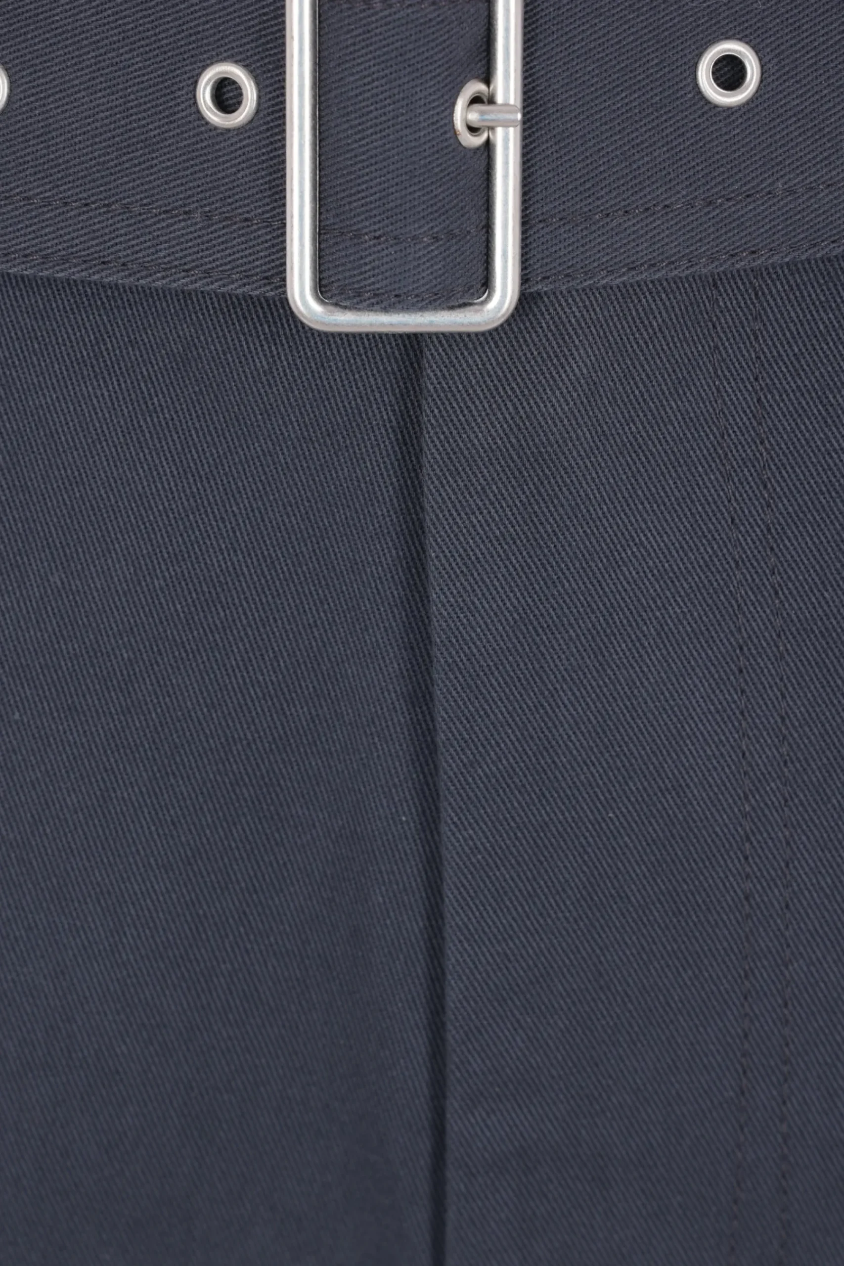 MAISON KITSUNÉ gabardine belted trousers