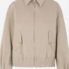 Women UNDERCOVER gabardine bomber jacket with bow