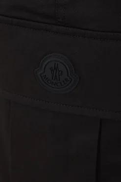 MONCLER gabardine cargo trousers