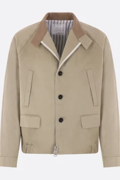 SACAI gabardine chino jacket