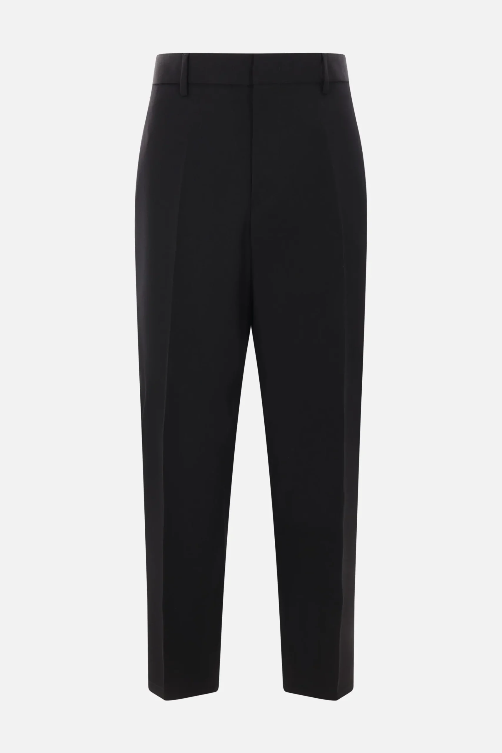 JIL SANDER gabardine cropped trousers
