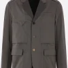 UNDERCOVER gabardine utility jacket