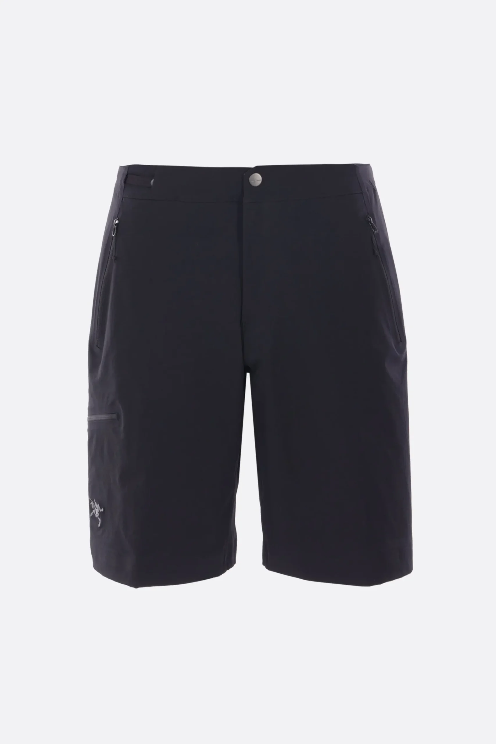 Women ARC'TERY X Gamma 9" shorts in technical fabric