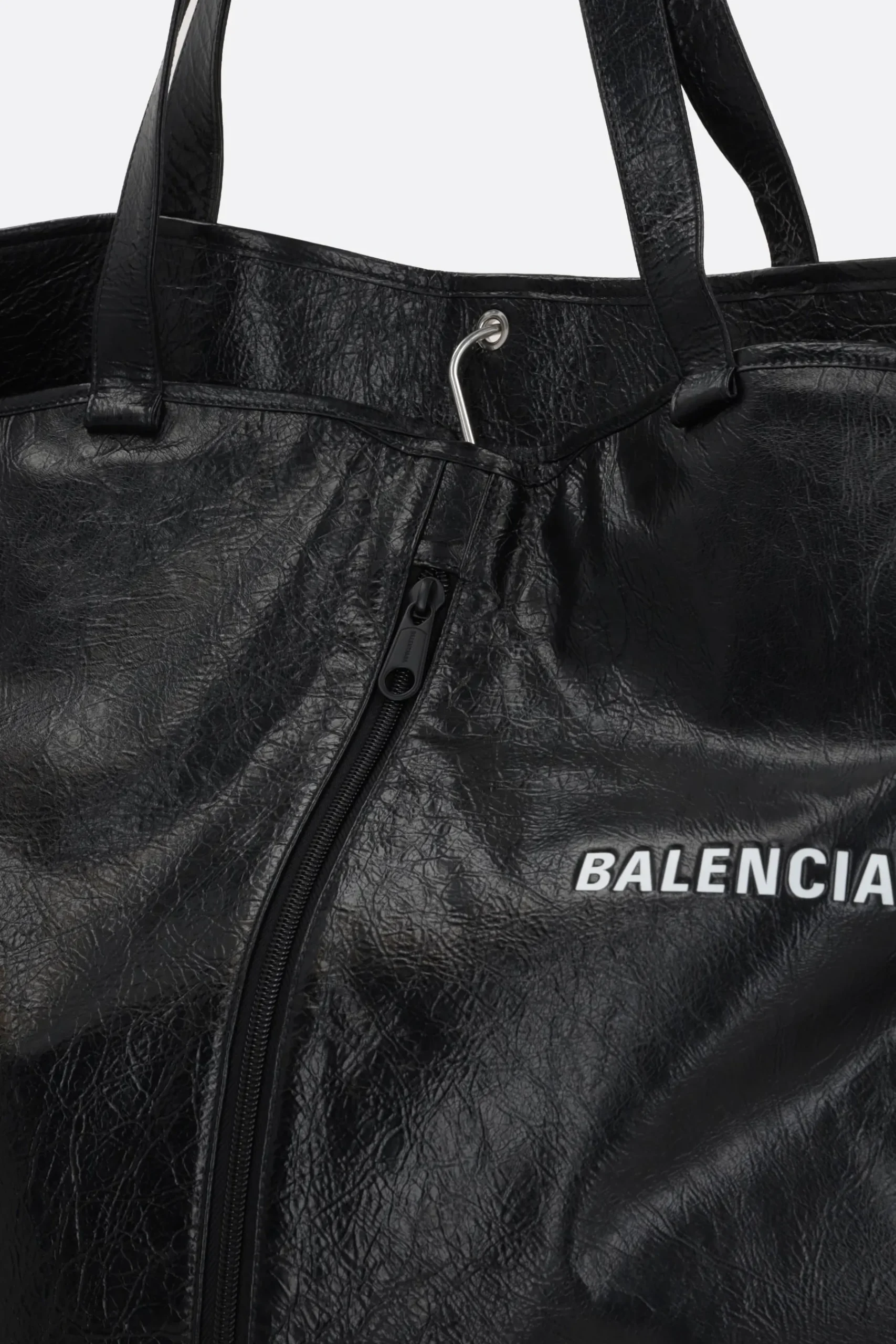 BALENCIAGA Garment Bag Tote in Arena leather
