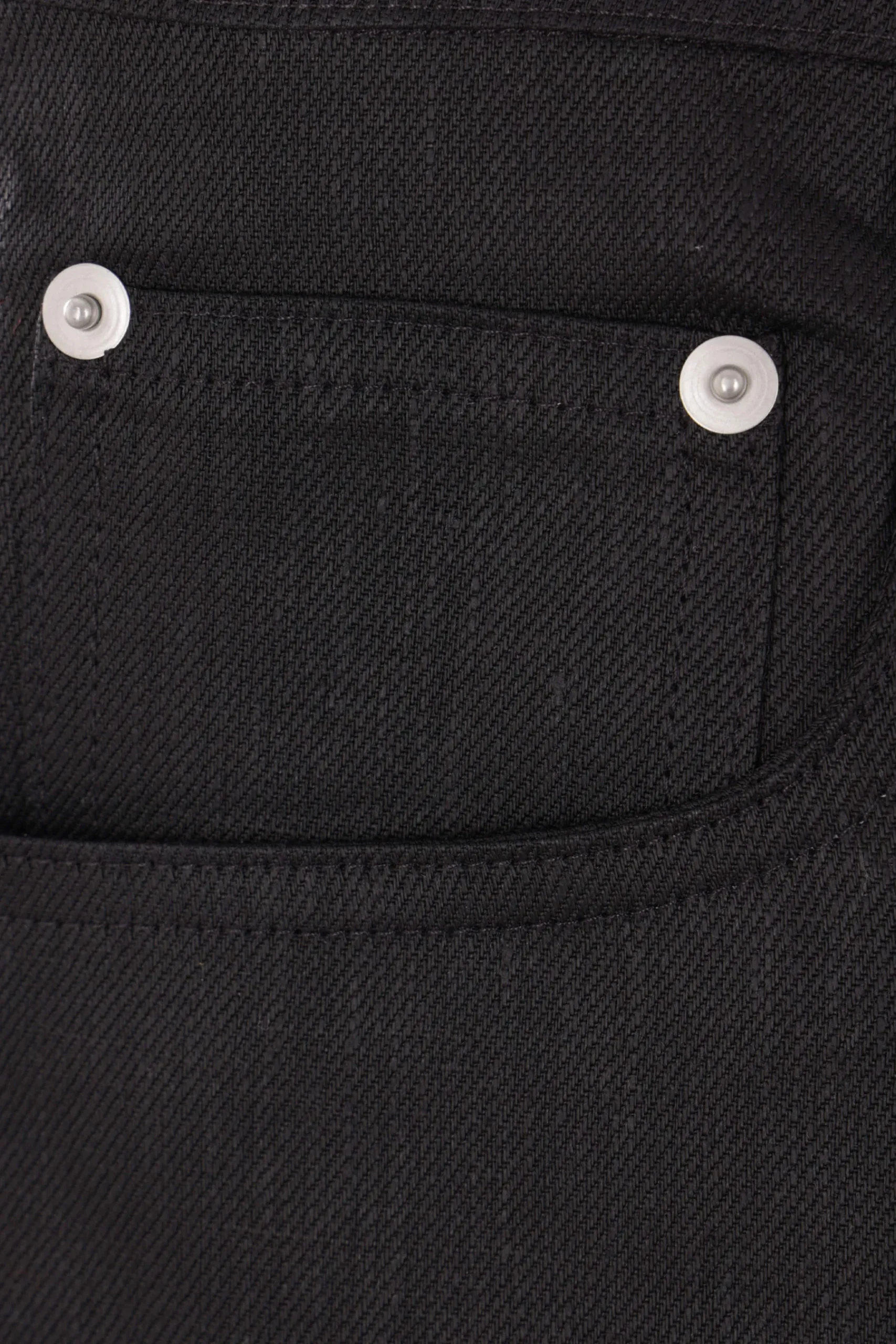 RICK OWENS Geth linen denim jeans