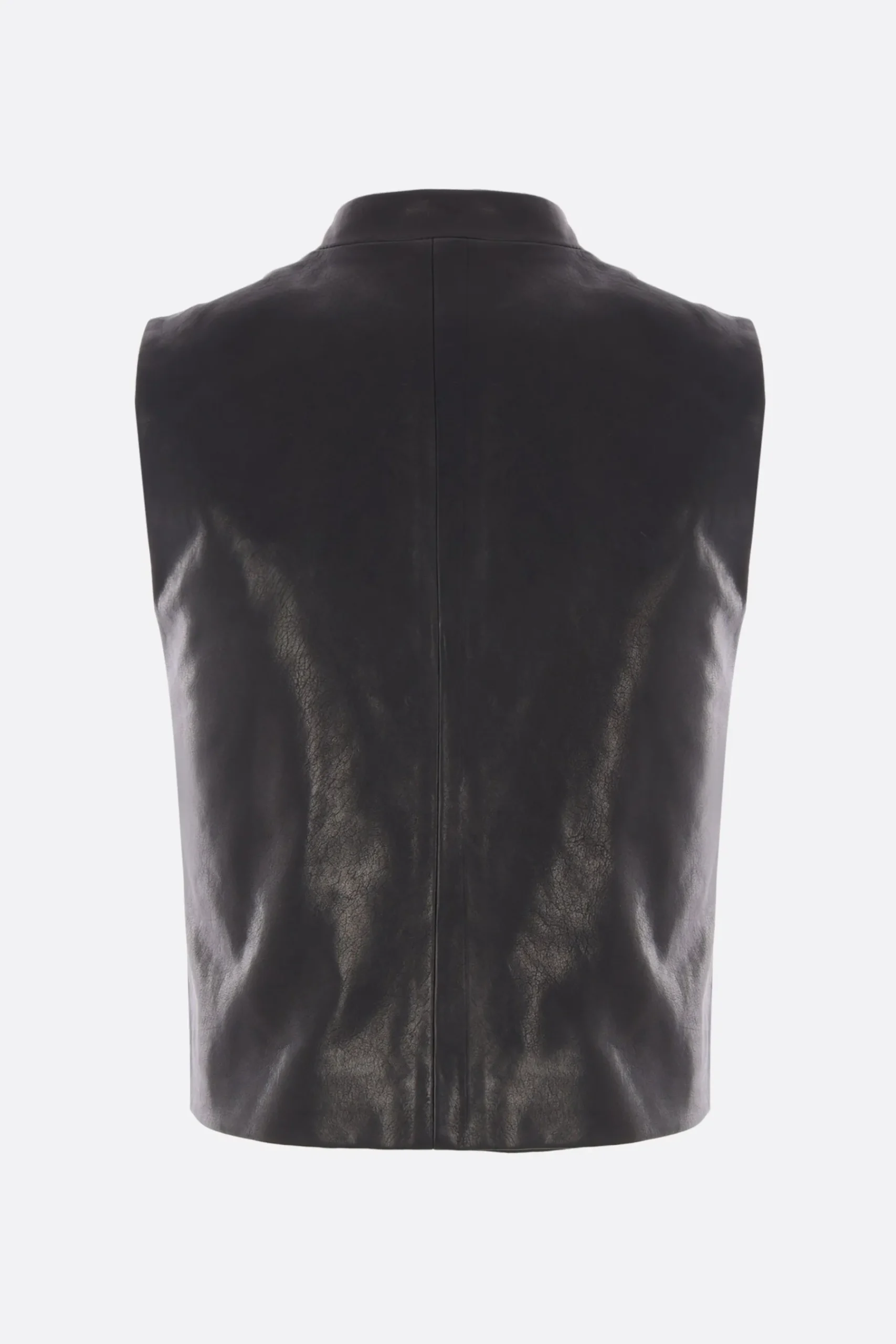 Women ANN DEMEULEMEESTER Gia single-breasted vest in nappa