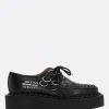 Women GEORGE COX X 10 CORSO COMO Gibson shiny leather creepers