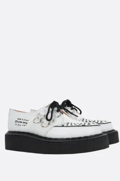 Women GEORGE COX X 10 CORSO COMO Gibson shiny leather creepers
