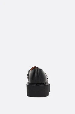 Women GEORGE COX X 10 CORSO COMO Gibson shiny leather creepers