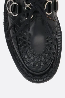 Women GEORGE COX X 10 CORSO COMO Gibson shiny leather creepers