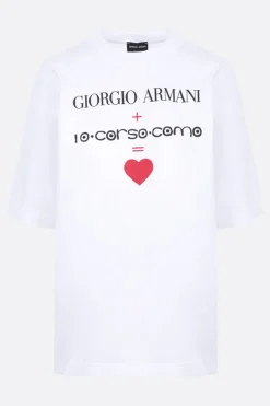 Women GIORGIO ARMANI - 10 CORSO COMO cotton t-shirt