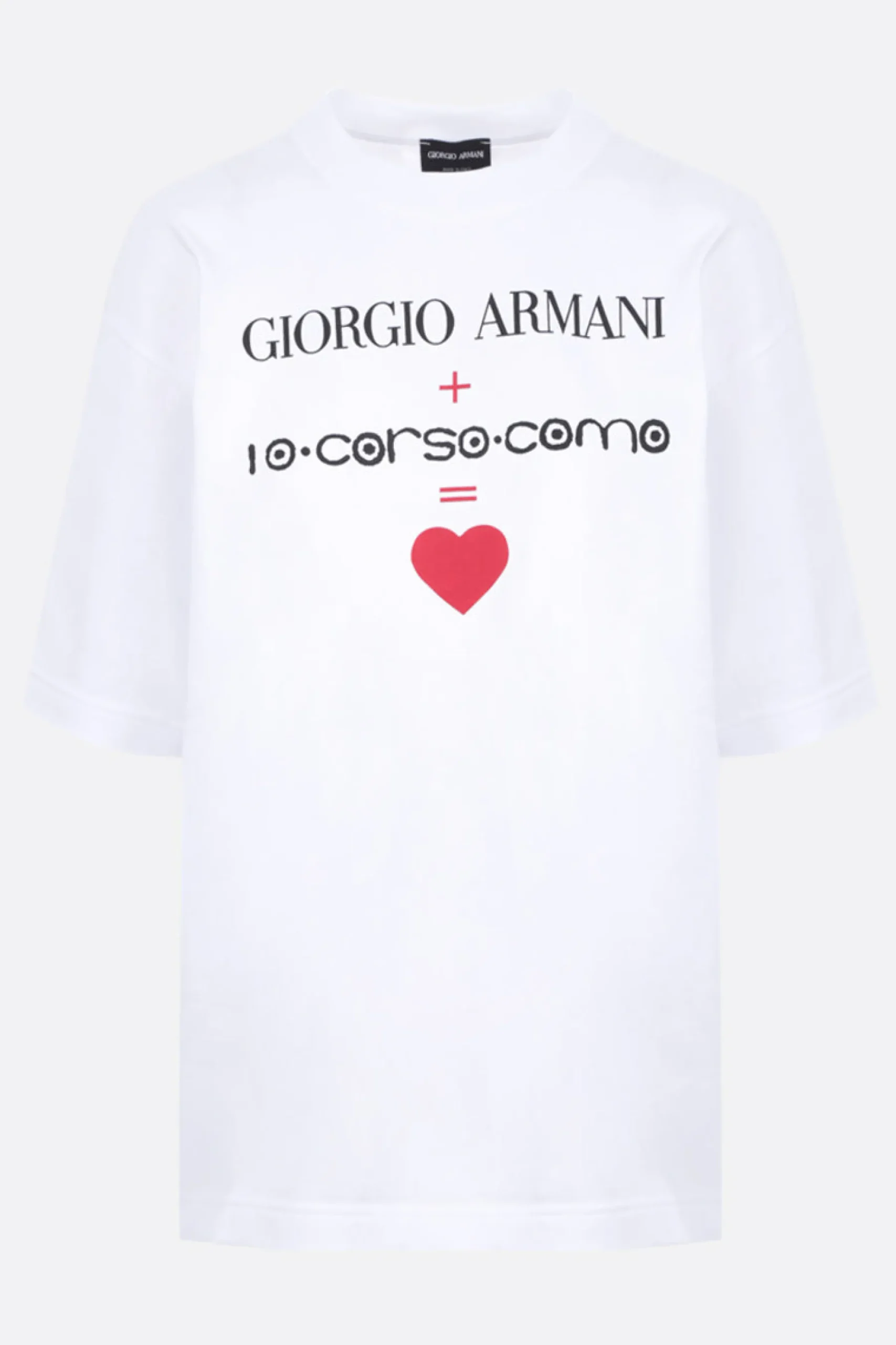 Women GIORGIO ARMANI - 10 CORSO COMO cotton t-shirt