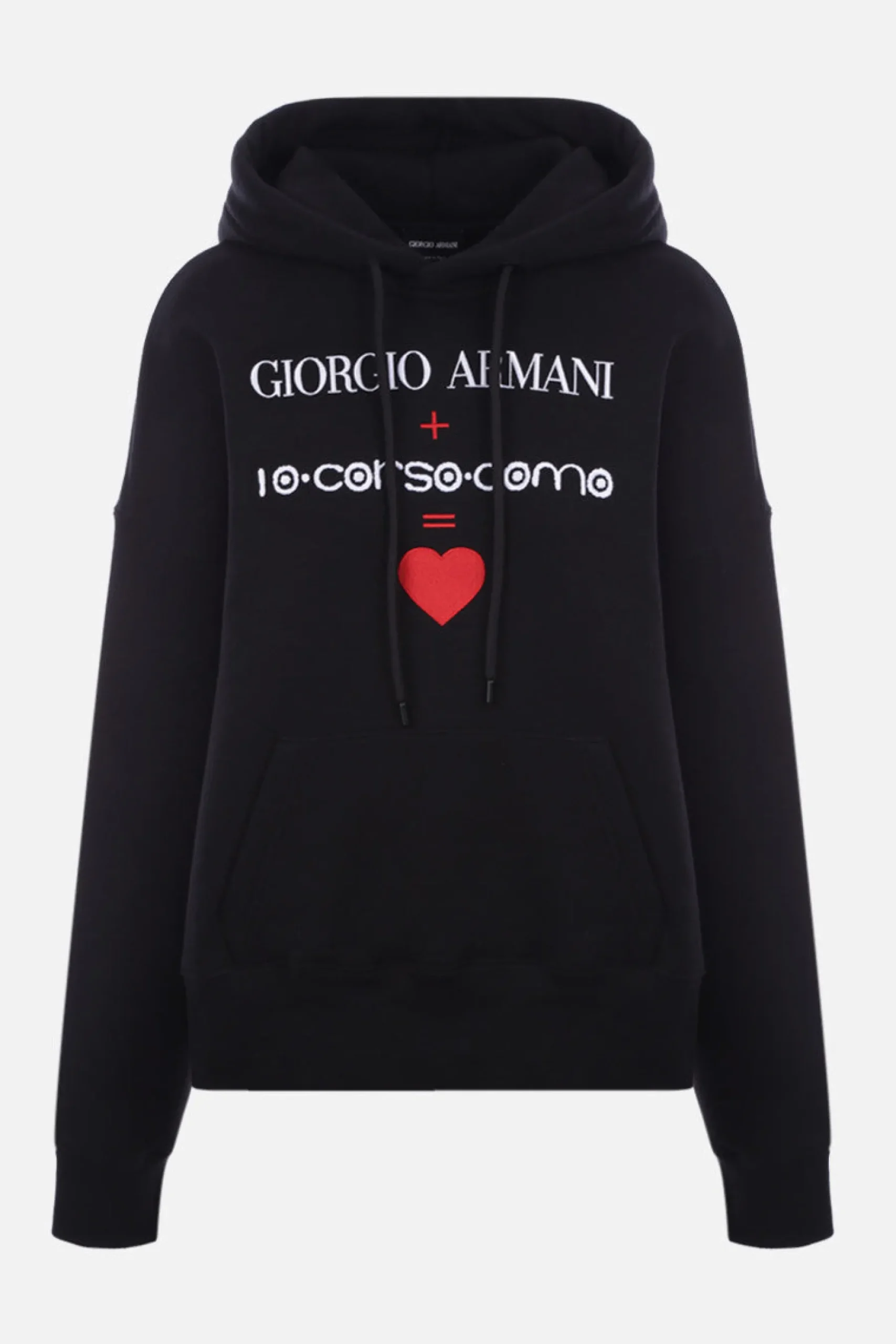 Women GIORGIO ARMANI - 10 CORSO COMO cotton hoodie