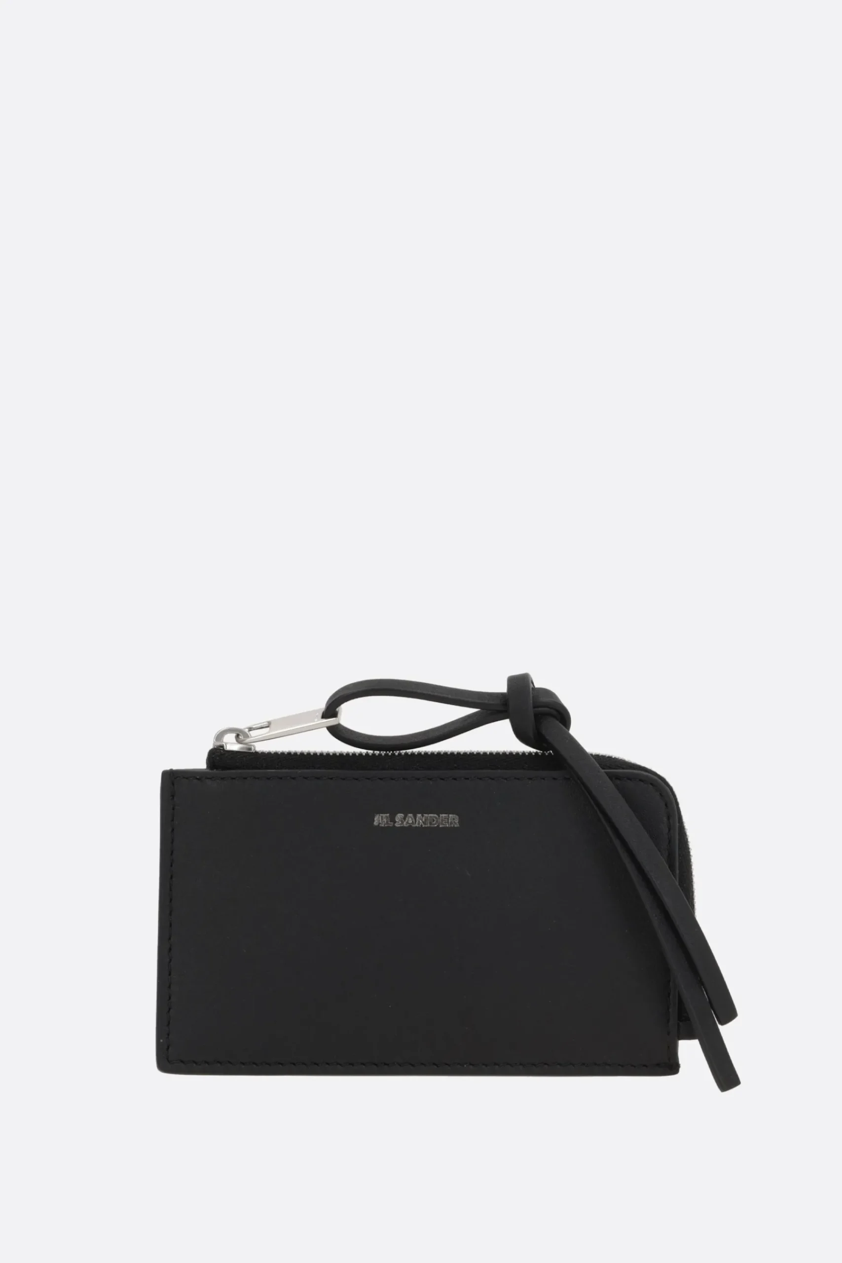 JIL SANDER Giro key pouch in smooth leather
