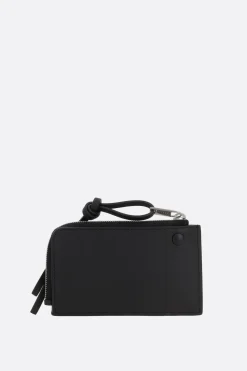 JIL SANDER Giro key pouch in smooth leather