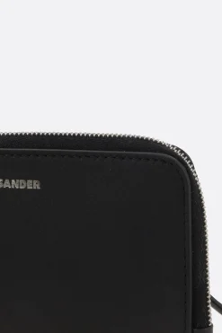 JIL SANDER Giro key pouch in smooth leather