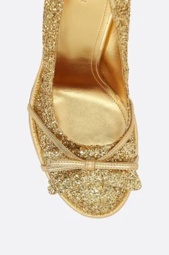 Women ALL IN glitter leather pumps