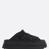 Women UGG GoldenGlow flatform sandals in synthetic leather
